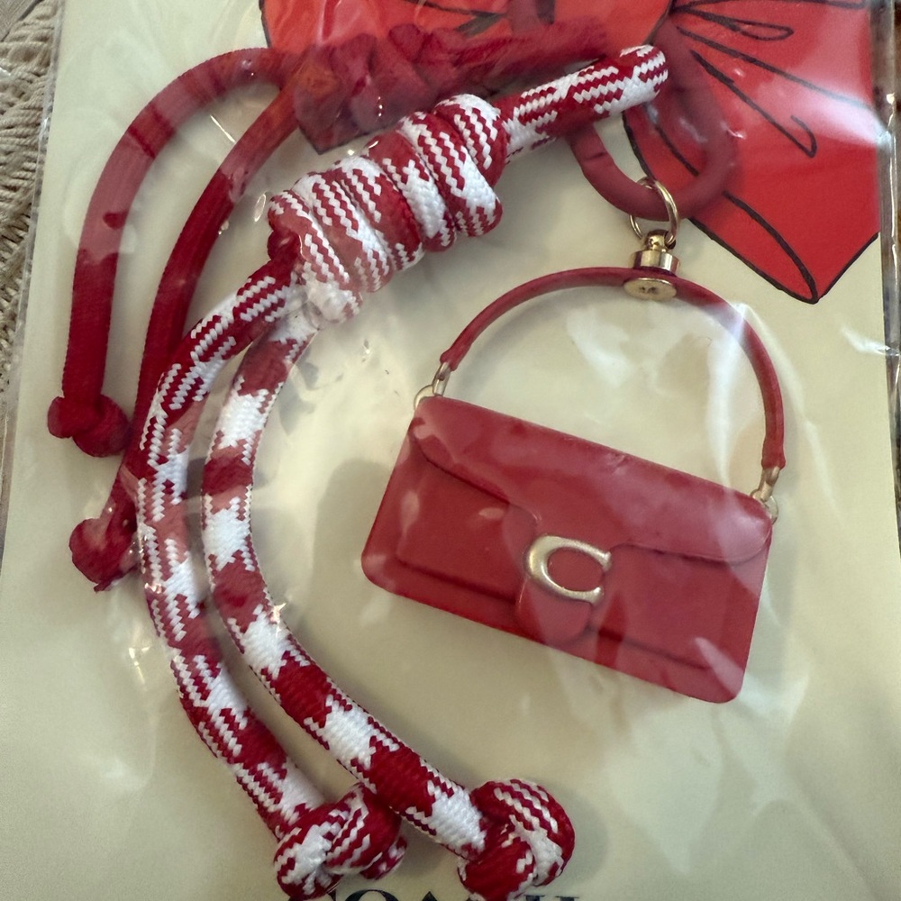 Brand new coach lunar  new years bag charm - Picture 2 of 2